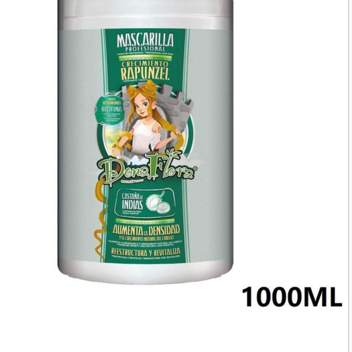 Máscara Dona Flora Rapunzel