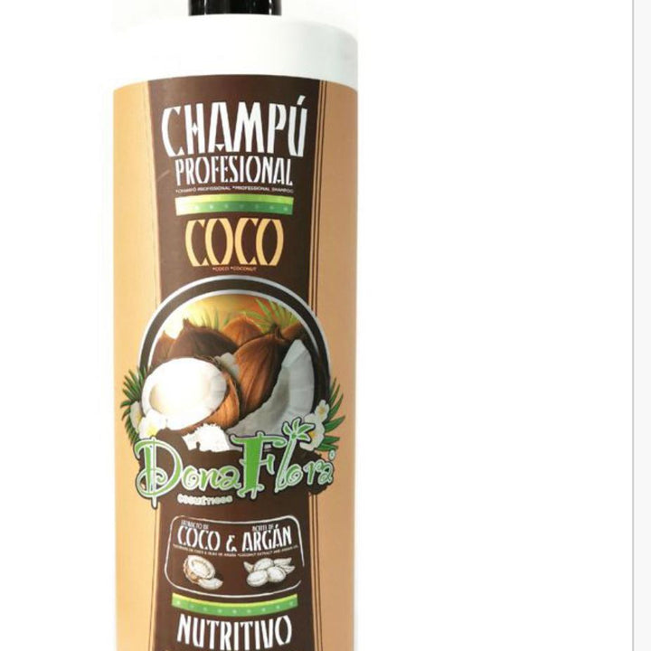 Champô Dona Flora Coco e Óleo de Argão